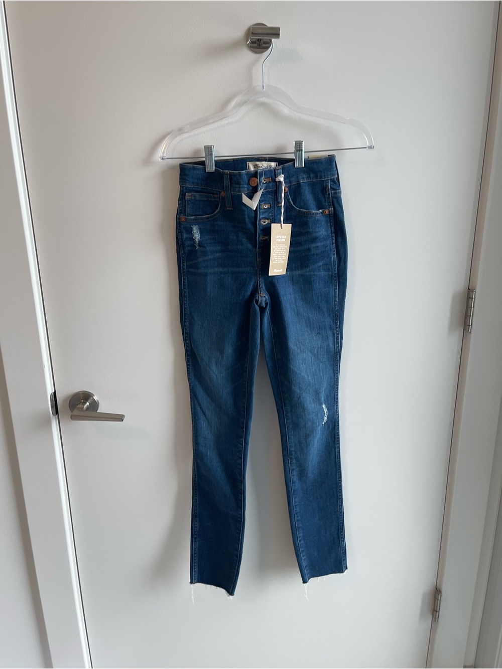 Madewell High Rise Skinny Jeans 10”